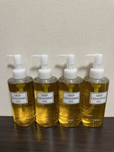 ( new goods unused * box none )[DHC medicine for deep cleansing oil (L) ( quasi drug ) 200mL]4 pcs set 