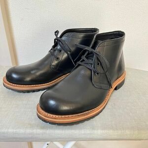 ホーキンス　ワークブーツ　CHUKKA チャッカ　HL40070 グッドイヤーウェルト　ブラック　ハーフラバーソール　27.0cm