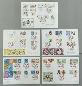 11. [ First Day Cover FDC] 5 sheets 2019 year (. peace origin year ) issue large version picture book. world series / forest. .. thing series other JPS version 