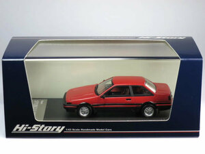 ハイストーリー 1/43 トヨタ スプリンター トレノ 2ドア GT APEX (1983) レッドII (HS452RE)