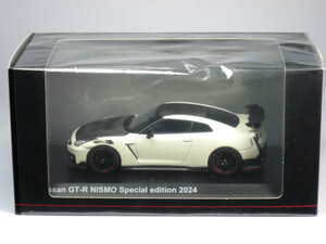 京商 1/43 日産 GT-R NISMO スペシャルエディション 2024 ブリリアントホワイトパール (KS03920W)