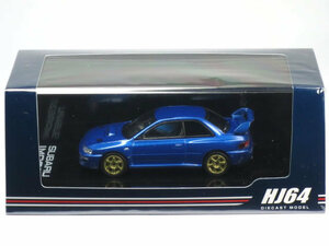 Hobby JAPAN 1/64 スバル インプレッサ 22B STi Version (GC8改) ラリーカスタムバージョン ソニックブルーマイカ(HJ644041BBL)