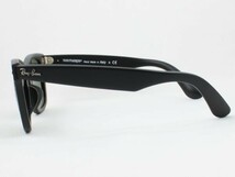 ケース黒 Ray-Ban レイバン RB2140F-901S 52サイズ サングラス WAYFARER ウェイファーラー マットブラック G-15_画像3