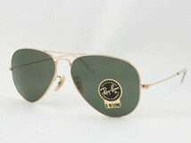 Ray-Ban レイバン RB3025-W3400 58サイズ サングラス AVIATOR LARGE METAL アビエイター Top Gun Maverick トップガン マーヴェリック_画像2