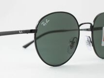 ケース茶 Ray-Ban レイバン RB3681-002/71 サングラス ブラック グリーン クラシック g-15 ボストン 丸メガネ ラウンドメタル系 00271_画像4