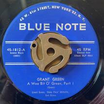 BLUE NOTE 45/Grant Green/A Wee Bit O' Green/Blue Note 45-1812_画像1