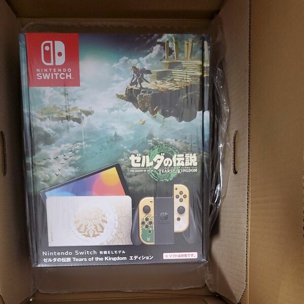 Nintendo Switch スイッチ 有機ELモデル ゼルダの伝説 ティアーズ オブ ザ キングダムエディション ★新品未開封