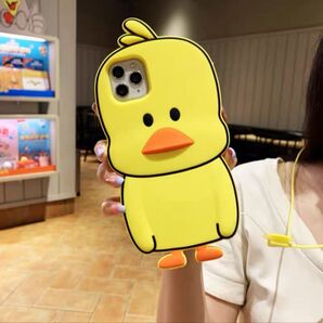 iPhone11 スマホケースアヒル