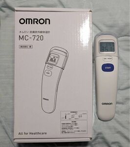 OMRON MC-720 WHITE 皮膚赤外線体温計