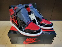 Nike Air Jordan 1 High OG Patent Bred_画像1