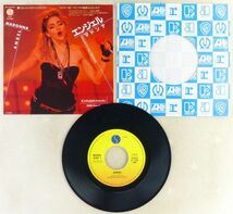 ■マドンナ(Madonna)｜エンジェル(Angel)／エンジェル（ダンス・ミックス）(Angel(Dance Mix Edit)) ＜EP 1985年 日本盤＞Nile Rodgers_画像3