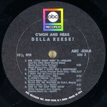 ■Della Reese（デラ・リース）｜C'Mon And Hear Della Reese! ＜LP 1965年 US盤＞Bell Sound刻印_画像5