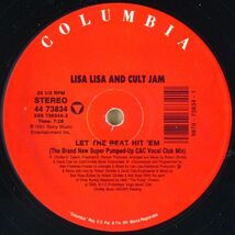 ■Lisa Lisa and Cult Jam（リサ・リサ&カルト・ジャム）｜Let The Beat Hit 'Em ＜12' 1991年 US盤＞C&C_画像1