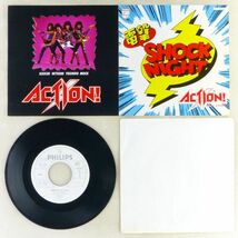 ■ACTION!（アクション）｜電撃 Shock Night／ガラスの夢 ＜EP 1984年 見本盤・日本盤＞高橋ヨシロウ_画像5