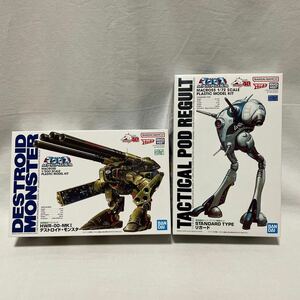  Bandai пластиковая модель Super Dimension Fortress Macross te -тактный Lloyd Monstar,li защита не собран не использовался BANDAI