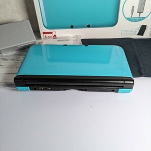 Nintendo ニンテンドー 3DSLL リミテッドパック ターコイズ ブラック 箱、充電器付の画像5