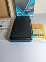 Newニンテンドー2DSLL 本体 ブラック/ターコイズ 任天堂 初期化/動作確認済 _画像8