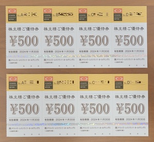 ☆最新☆ クリエイト・レストランツ・ホールディングス 株主優待 4000円 有効期限2024/11/30