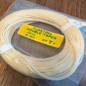 メーカー不明 フライライン DT-7F moon-gld ムーンゴールド？フローティングライン Fly Line 保管品 フライフィッシング入門 管理釣り場