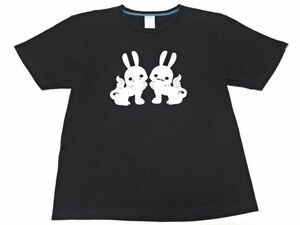 CUNE T-SHIRT XL size / キューン ウサギ シーサー Tシャツ うさぎ狛犬 メンズ レディース