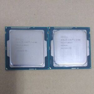 Intel Core i7 4790k 4コア8スレッド CPU LGA1150 2個セット