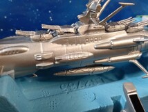 ミムコ 松本零士ミュージアム 宇宙戦艦ヤマト 地球防衛軍旗艦 アンドロメダ 模型/限定品/フィギュア/当時物/YAMATO/一部破損あり/現状品_画像5