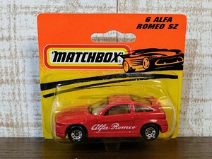 マッチボックス MATCHBOX アルファ・ロメオ SZ ミニカー☆ALFA ROMEO☆当時物☆絶版☆ビンテージ☆海外ミニカー☆1/55