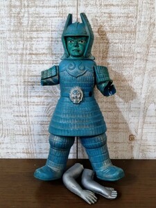 [ Junk ] maru sun large . god sofvi figure / that time thing / Showa Retro / Vintage /1966 year / special effects / large ./ made in Japan / rare / sofvi doll /23cm degree / maru The n