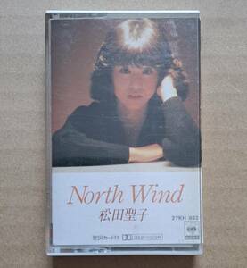 中古カセットテープ◎松田聖子『North Wind』27KH932 CBS・ソニー 白い恋人 花時計咲いた 風は秋色 他 全10曲収録