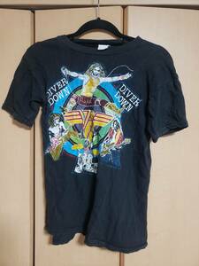 VAN HALEN ヴァン ヘイレン Tシャツ ヴィンテージ USED パキ綿 USED 黒 L (スウェット バンド ロック)