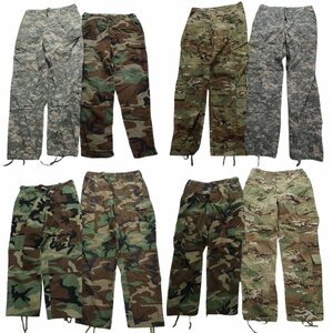  old clothes . set sale field pants the truth thing military 8 pieces set ( men's M ) camouflage duck pattern MIX digital duck MS6105 1 jpy start 