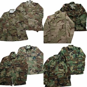  old clothes . set sale field jacket the US armed forces the truth thing military 8 pieces set ( men's M ) camouflage duck pattern MIX jacket duck MS6109 1 jpy start 