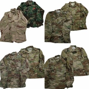  old clothes . set sale field jacket the US armed forces the truth thing military 8 pieces set ( men's S ) camouflage duck pattern MIX jacket duck MS6111 1 jpy start 