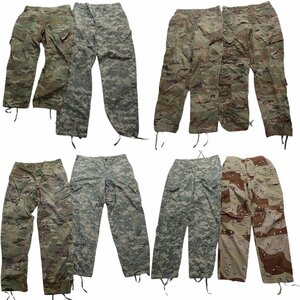  old clothes . set sale field pants the truth thing military 8 pieces set ( men's M ) camouflage duck pattern MIX digital duck MS6189 1 jpy start 