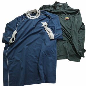 古着卸 まとめ売り ナイキ ジャージ トラックジャケット 8枚セット (メンズ 2XL /3XL /4XL ) ハーフジップ プロチーム MS2651 1円スタートの画像5