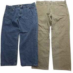 古着卸 まとめ売り リーバイス 550 デニム パンツ 8枚セット (メンズ 40 /42 /46 /48 /50 ) インディゴブルー MS4689 1円スタートの画像4