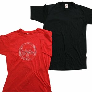 古着卸 まとめ売り ～90s オールド 半袖Tシャツ 10枚セット ポロシャツ (メンズ M ) コカコーラ プリント 無地 MS4558 1円スタートの画像3