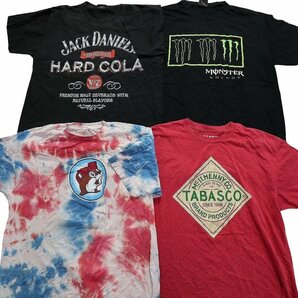 古着卸 まとめ売り 有名企業 半袖Tシャツ 16枚セット (メンズ M /L ) コカ・コーラ ハードロックカフェ MS6861 1円スタートの画像4