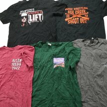 古着卸 まとめ売り カラーmix プリント 半袖Tシャツ 20枚セット (メンズ L ) ワンポイント 大判プリント 人物 NFL MS6595 1円スタート_画像3