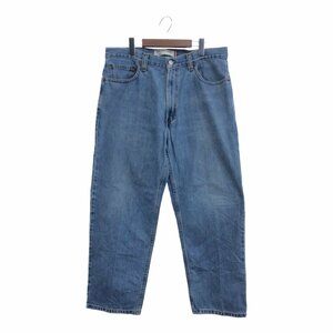 Levi's リーバイス 550 ジーンズ デニムパンツ ボトムス アメカジ 大きいサイズ カジュアル ブルー (メンズ W36 L29) 中古 古着 P5951