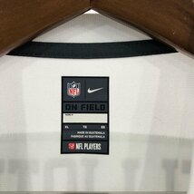 NIKE ナイキ ゲームシャツ NFL ダラス・カウボーイズ ユニフォーム スポーツ プロチーム ホワイト (ユース XL) 中古 古着 Q5384_画像6