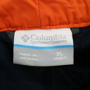 Columbia コロンビア OMNI-TECH ナイロンパンツ アウトドア キャンプ 登山 ウィンターウェア オレンジ ( メンズ XL ) M6490 1円スタートの画像9