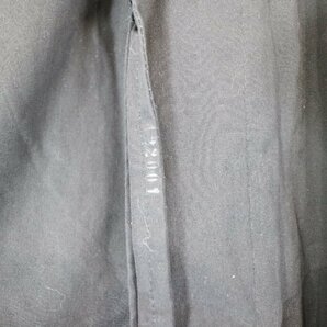 80年代 U.S.MILITARY オールウェザーコート ミリタリー アメリカ軍 戦闘服 アウター ロング丈 黒 ( メンズ 42L ) M7743 1円スタートの画像4