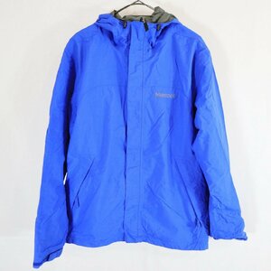 Ｍarmot マーモット ナイロンジャケット アウトドア キャンプ 登山 防寒 アウター ブルー ( メンズ M ) N2376 1円スタート