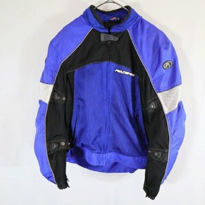 Fieldsheer CARBOLEX レーシング ジャケット メッシュ モーターサイクル バイカー ブルー ( メンズ Mサイズ相当 ) N2250 1円スタート