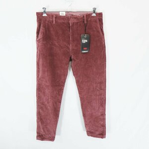 デッドストック Ｌevi‘s リーバイス xx chino コーデュロイパンツ アウトドア 普段着 新品未使用 赤 ( メンズ 36 ) M7621 1円スタート