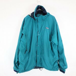 90s patagonia パタゴニア グレードランナー ジャケット アウトドア キャンプ 防寒 アウター ブルー ( メンズ L ) N2273 1円スタート