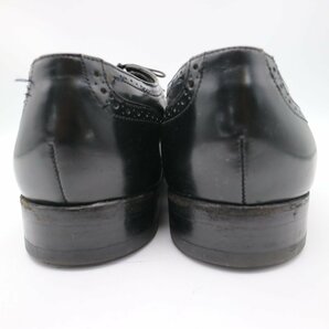 FLORSHEIM フローシャイム 外羽根式 ウイングチップ 本革 レザーシューズ 革靴 黒 ( メンズ 9 1/2 D ≒ 27.5cm ) KA0006 1円スタートの画像4