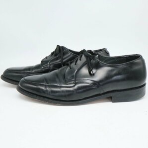 Executive Imperials 外羽根式 Uチップ レザー 革靴 レザーシューズ ブラック ( メンズ 9 1/2 4E ≒ 27.5cm ) KA0142 1円スタートの画像3