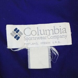 90s Columbia コロンビア ナイロンジャケット アウトドア スノボー 防寒 アウター パープル ( メンズ L相当 ) N1166 1円スタートの画像10